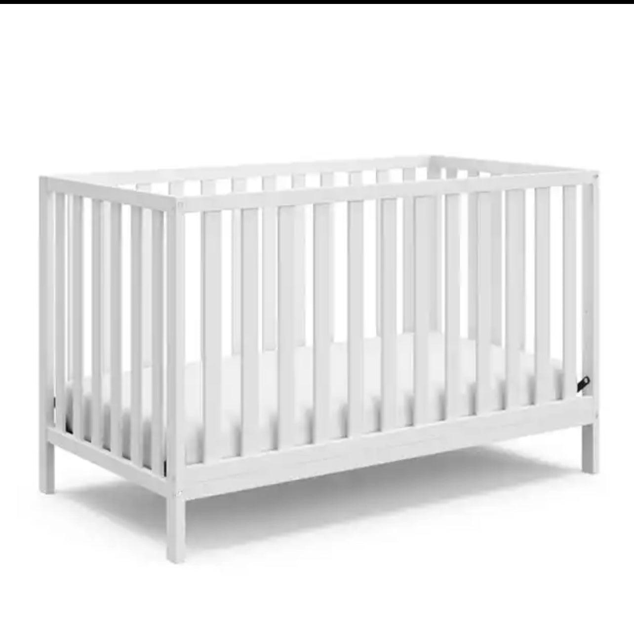 2 in 1 Baby Crib Wooden - Babyblush