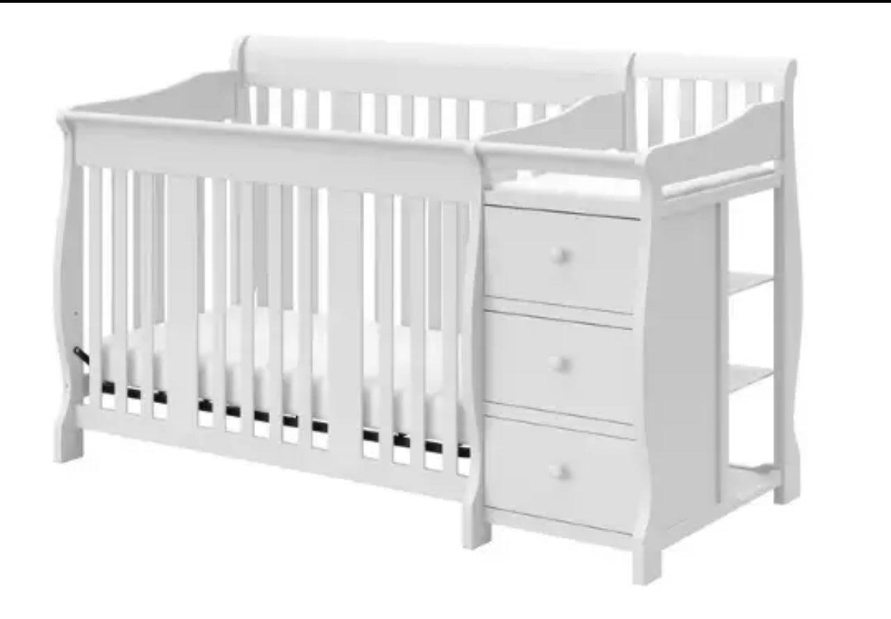 5 in 1 Convertible Baby Crib - Babyblush