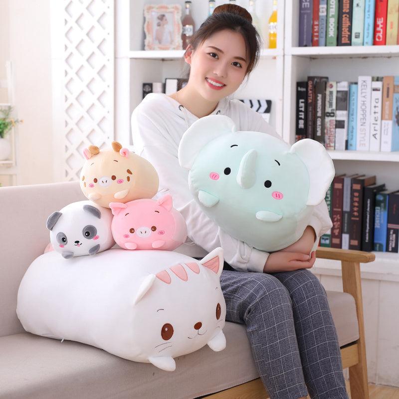 Animal Stuffed Baby Pillow - Babyblush