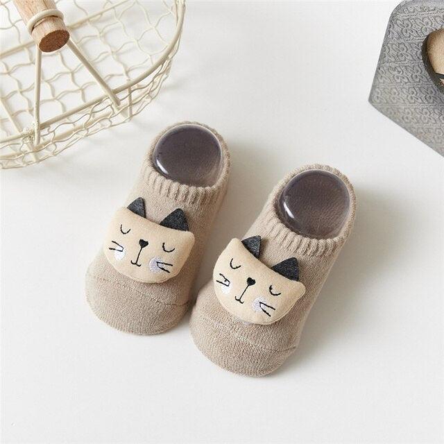 Anti-Slip Baby Short Socks - Babyblush