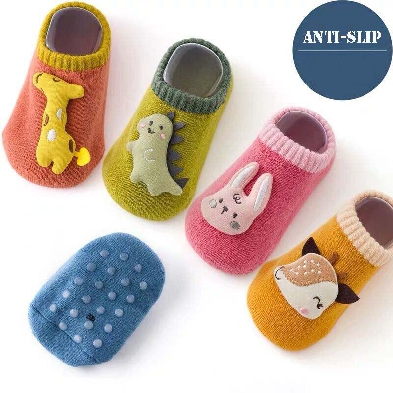 Anti-Slip Baby Short Socks - Babyblush