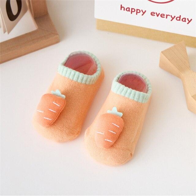 Anti-Slip Baby Short Socks - Babyblush