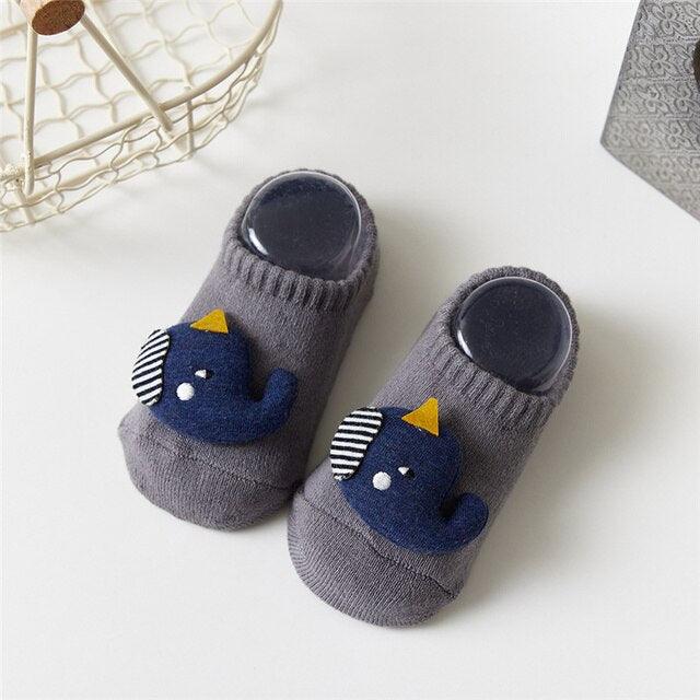 Anti-Slip Baby Short Socks - Babyblush