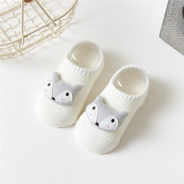 Anti-Slip Baby Short Socks - Babyblush