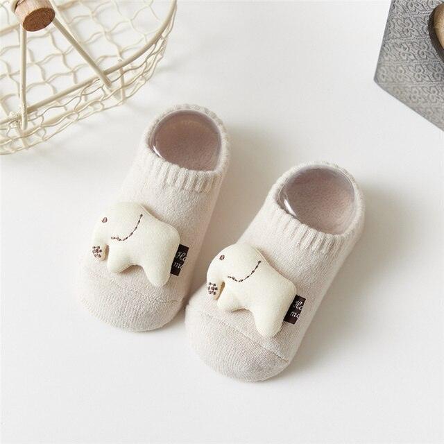 Anti-Slip Baby Short Socks - Babyblush
