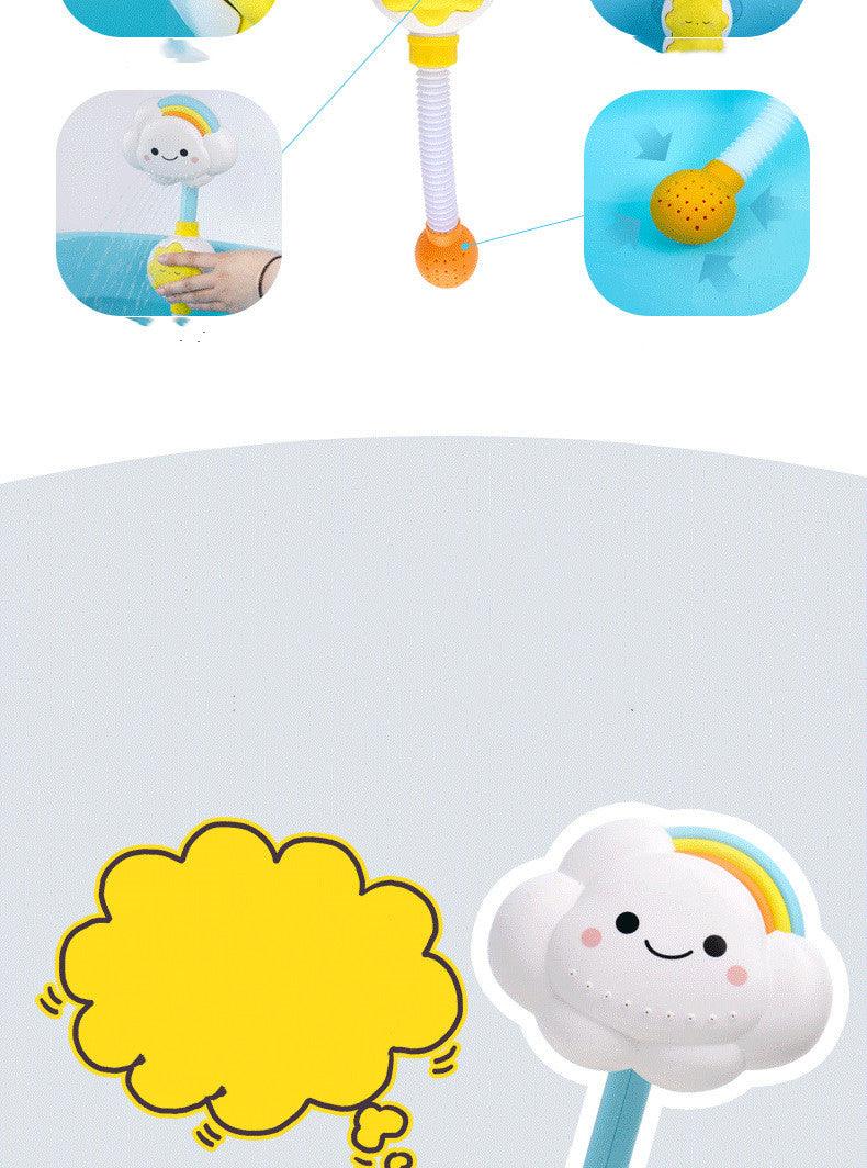 Baby Bath Shower Cloud Toy - Babyblush