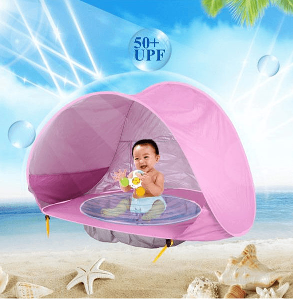 Baby Beach Tent - Babyblush