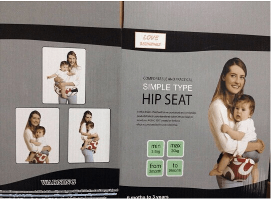 Baby Carrier Belt - Babyblush
