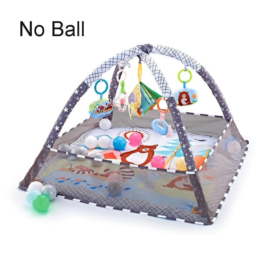 Baby Fitness Frame Pen (With Balls) - Babyblush