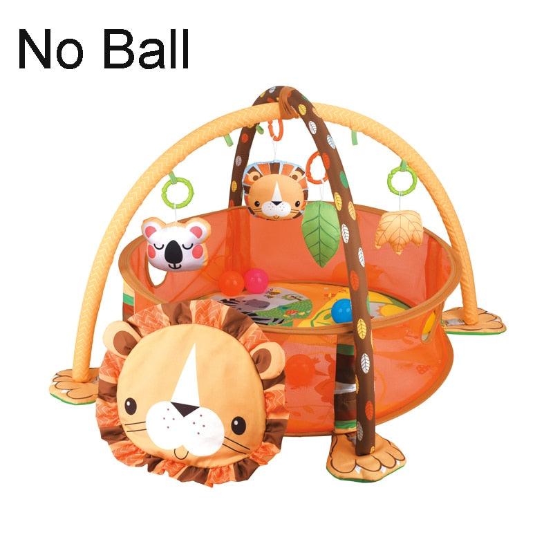 Baby Fitness Frame Pen (With Balls) - Babyblush