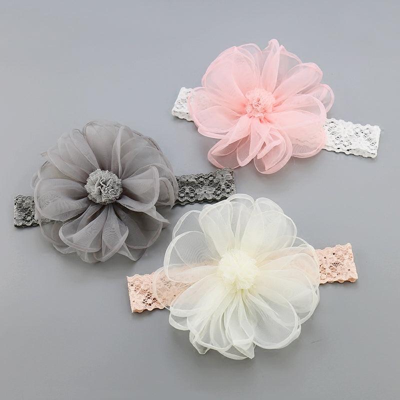 Baby Flower Hair Band - Babyblush