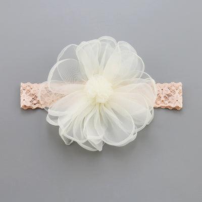 Baby Flower Hair Band - Babyblush