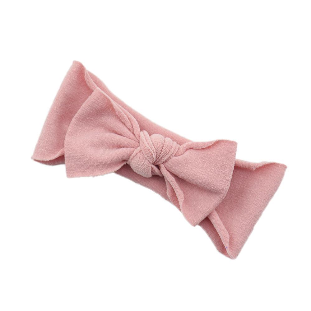 Baby Hair Knotted Headband - Babyblush