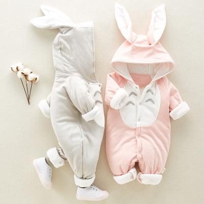 Baby Jumpsuit Rabbit Onesie - Babyblush