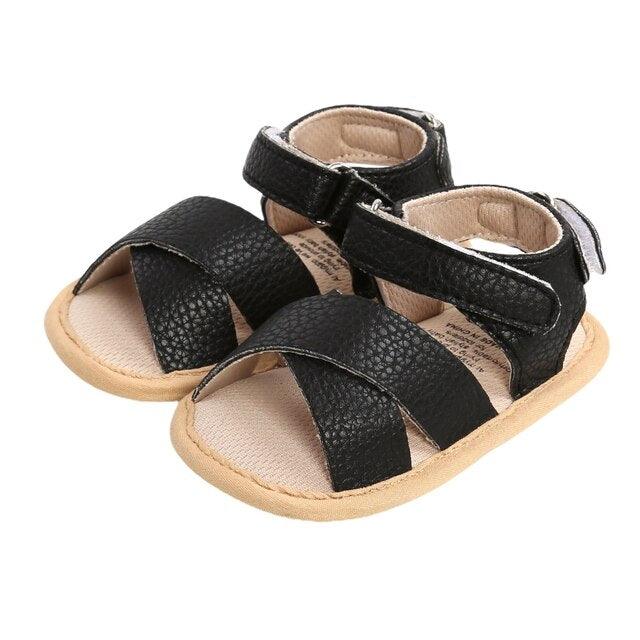 Baby Leather Sandals - Babyblush