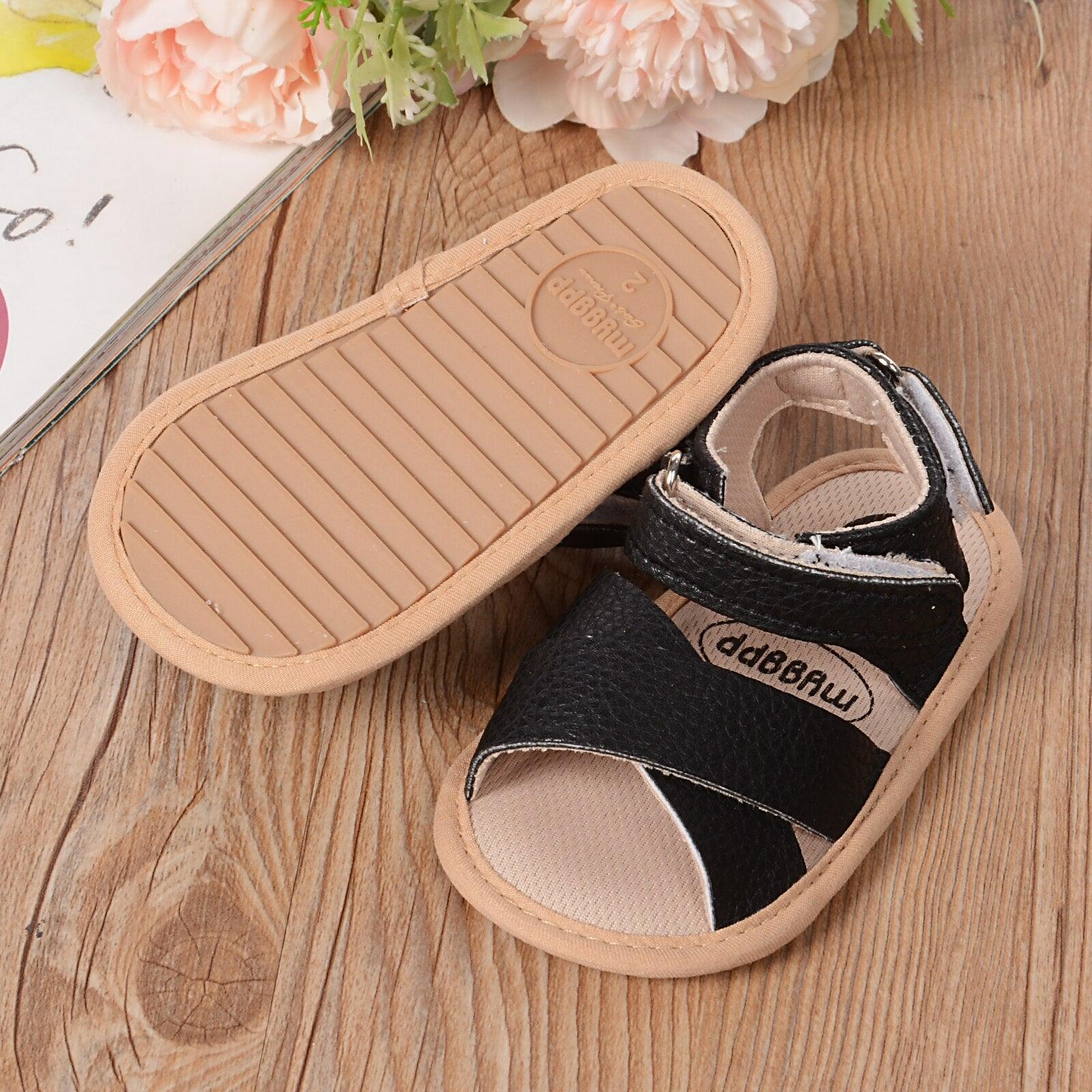 Baby Leather Sandals - Babyblush
