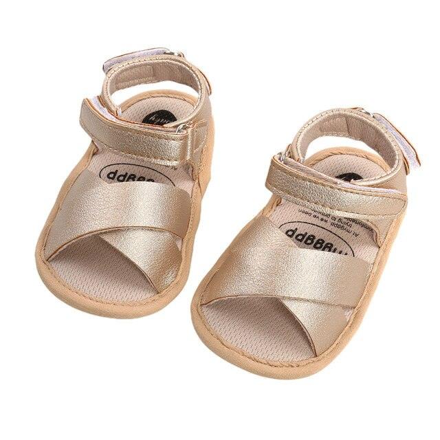 Baby Leather Sandals - Babyblush