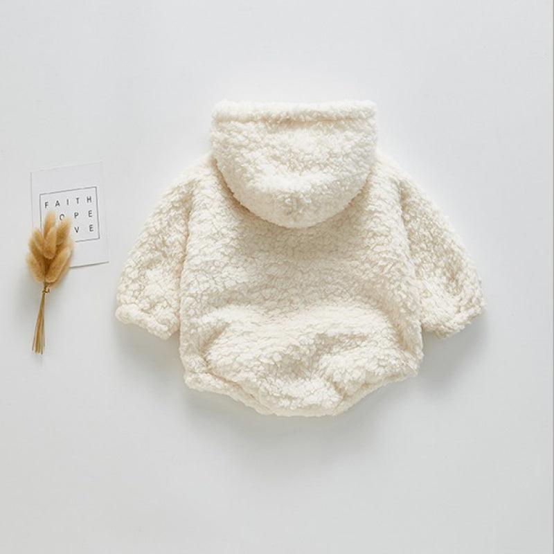 Baby Long Sleeve Hoodie - Babyblush