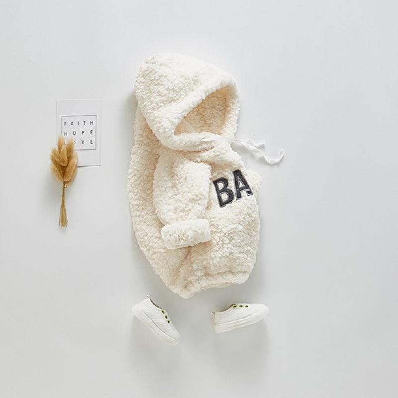 Baby Long Sleeve Hoodie - Babyblush