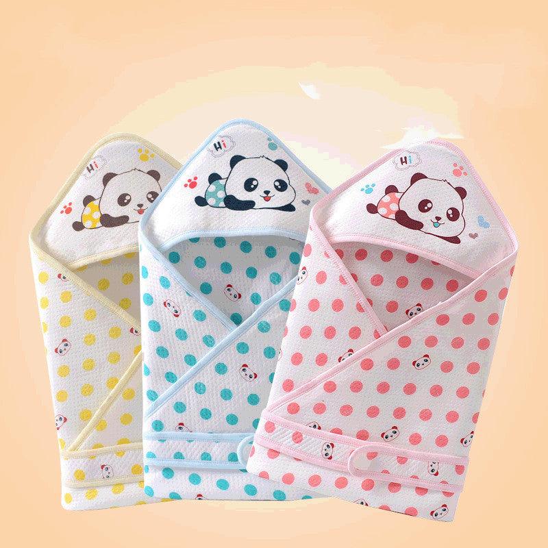 Baby Polkadot Wrap - Babyblush