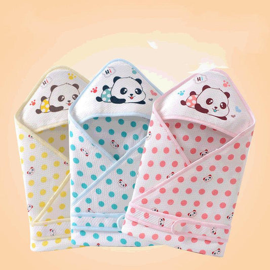 Baby Polkadot Wrap - Babyblush