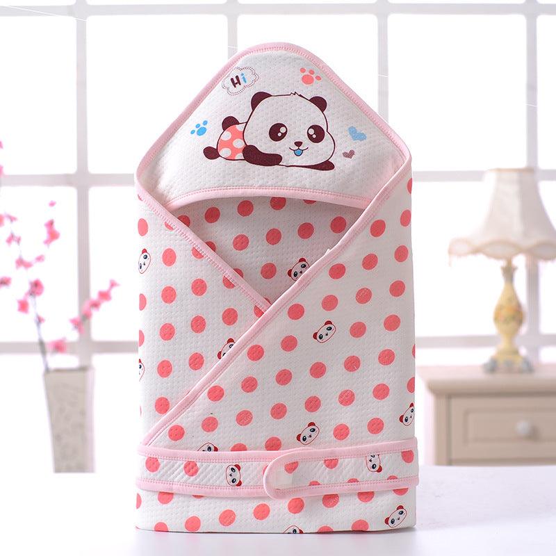 Baby Polkadot Wrap - Babyblush