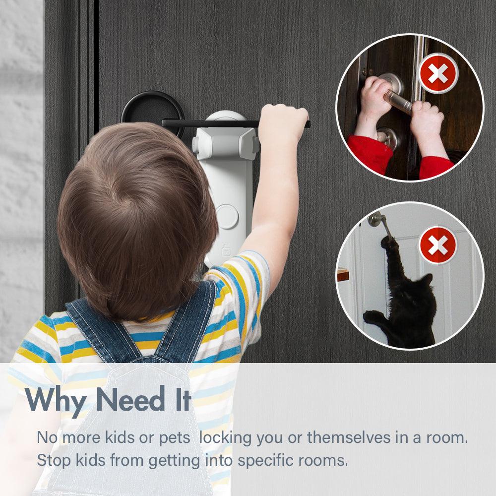 Baby Safety Door Lever Lock - Babyblush