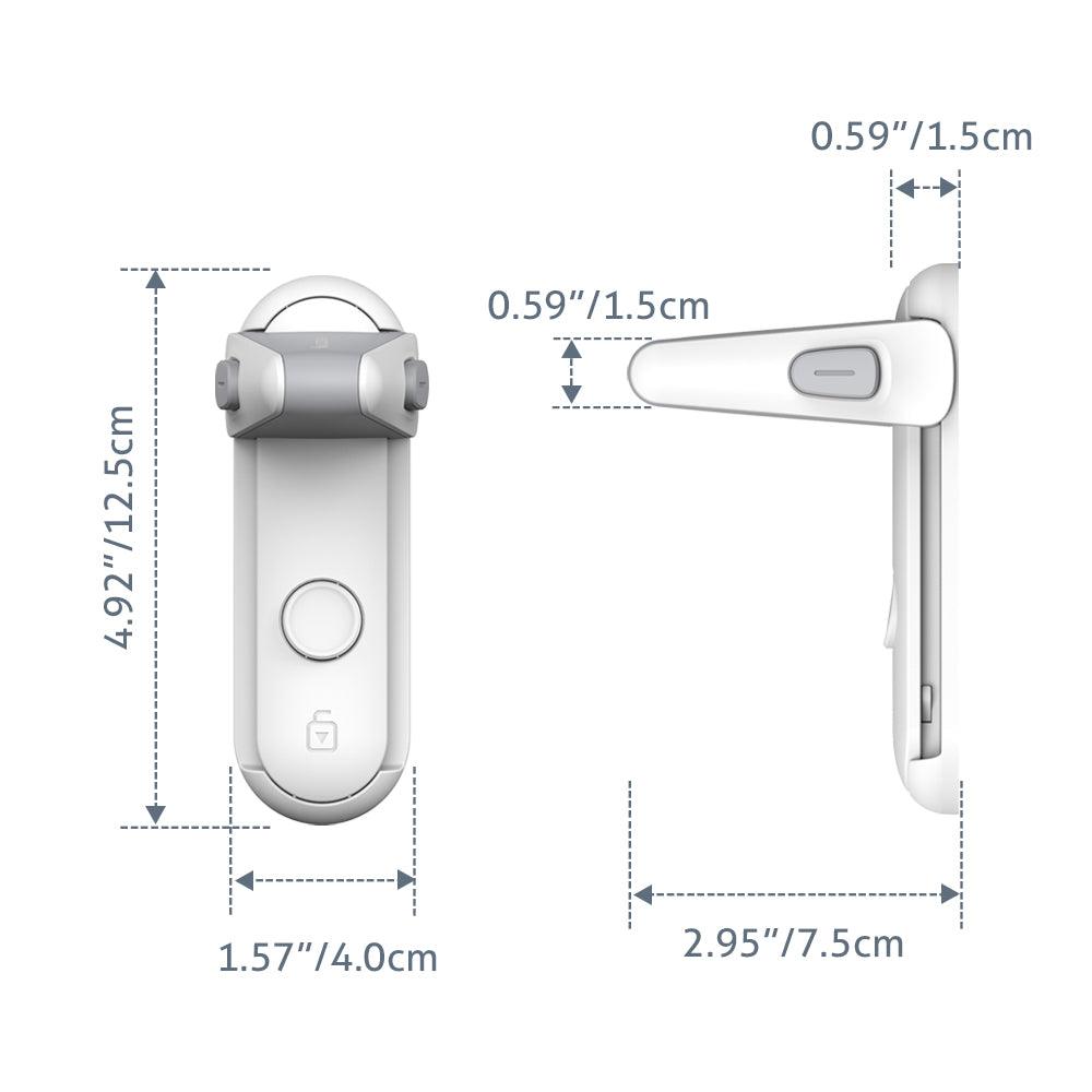 Baby Safety Door Lever Lock - Babyblush