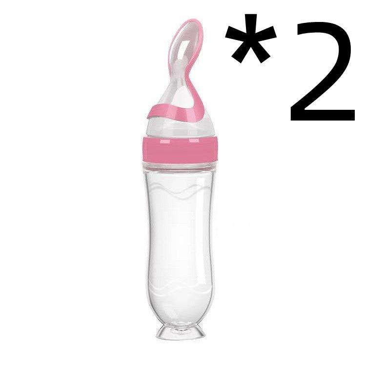 Baby Spoon Bottle Feeder - Babyblush