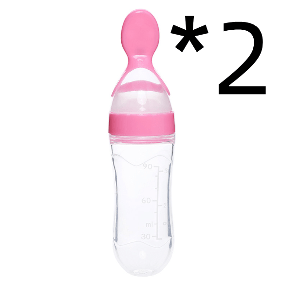 Baby Spoon Bottle Feeder - Babyblush
