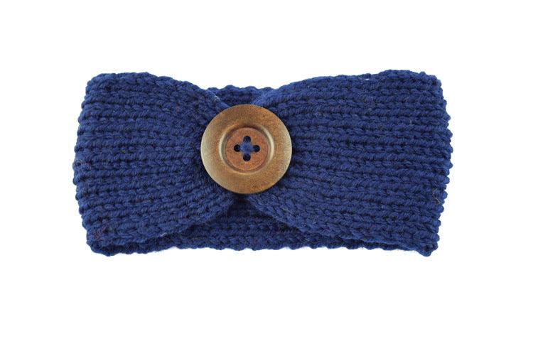 Baby wool headband hand-woven hair accessories - Babyblush