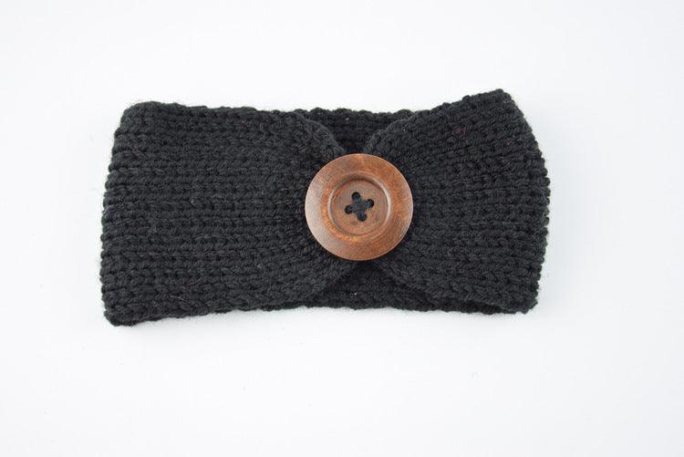 Baby wool headband hand-woven hair accessories - Babyblush