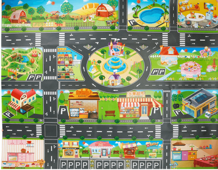 Children's play mat - Babyblush