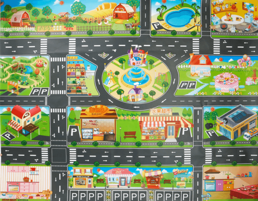 Children's play mat - Babyblush