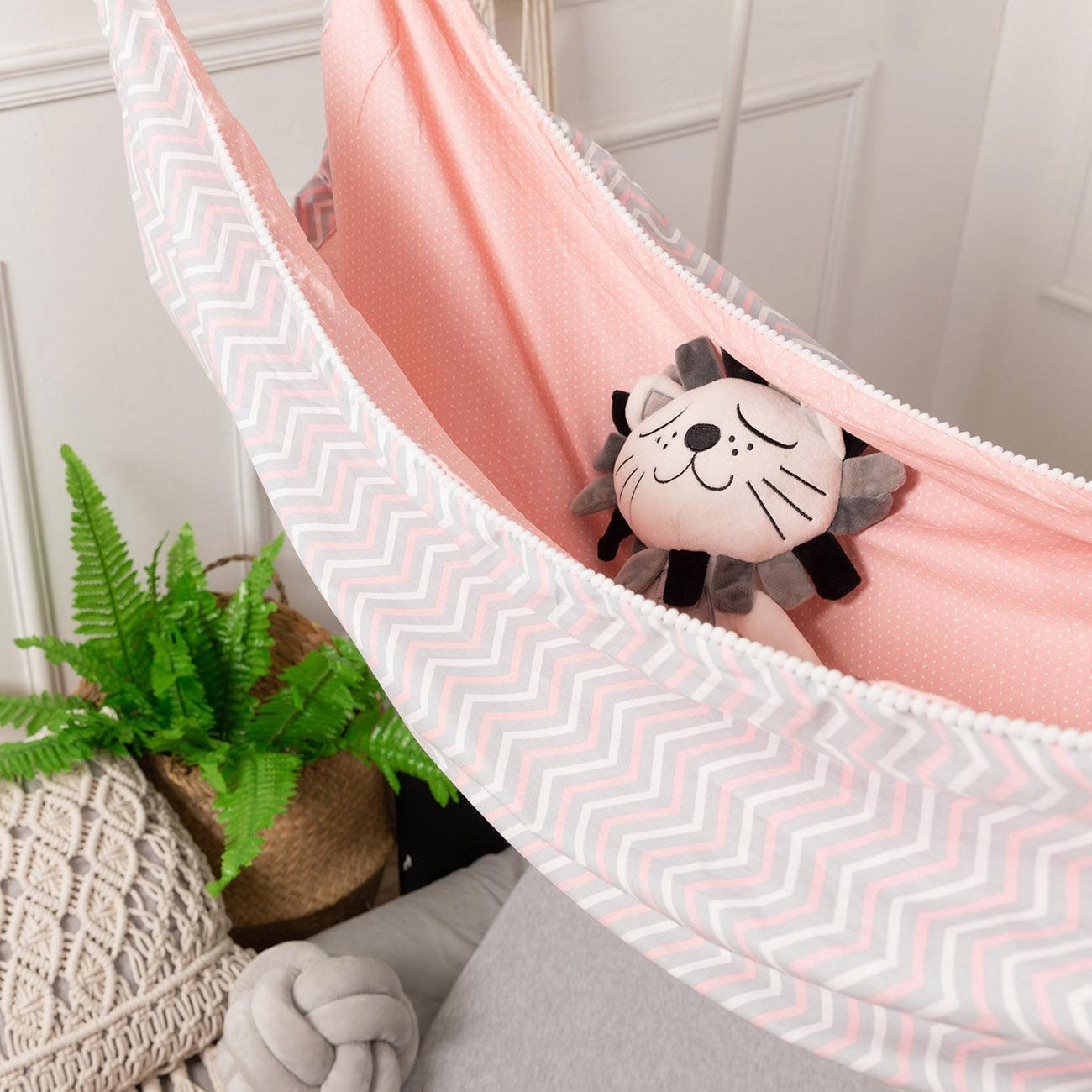 Children's Swing Indoor Outdoor Hanging Basket Cartoon Hammock - Babyblush