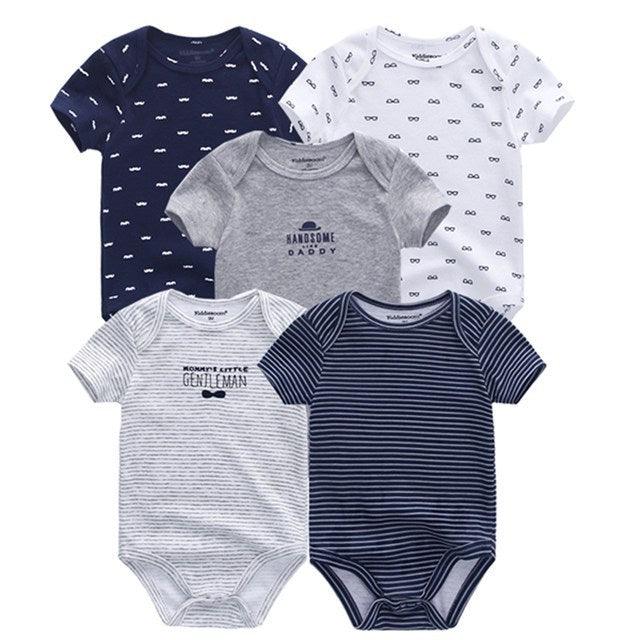 Clothes For Babies Pure Cotton Triangle Rompers One-piece - Babyblush
