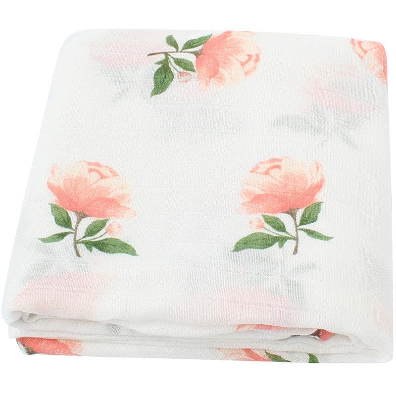 Cotton Gauze Wrapper, Baby Blanket, Quilt, Baby Bath Towel - Babyblush