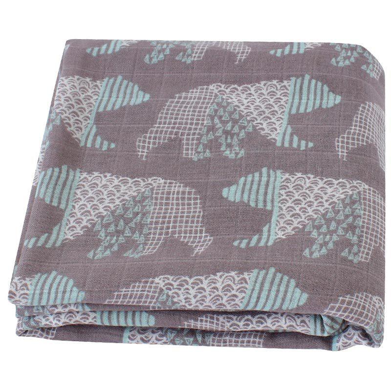 Cotton Gauze Wrapper, Baby Blanket, Quilt, Baby Bath Towel - Babyblush