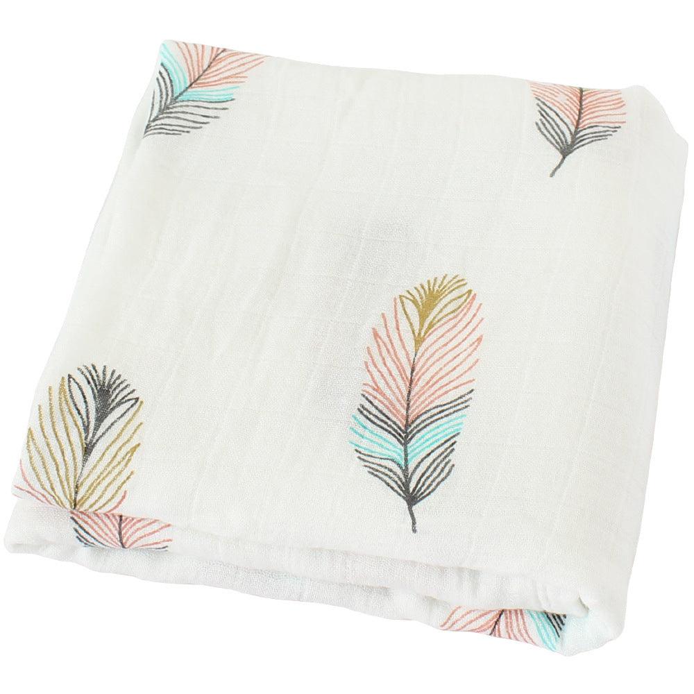 Cotton Gauze Wrapper, Baby Blanket, Quilt, Baby Bath Towel - Babyblush