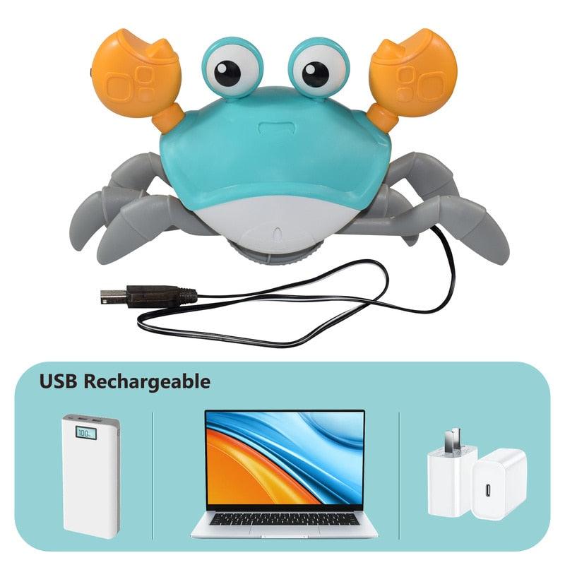 Crawling Crab Baby Toy - Babyblush