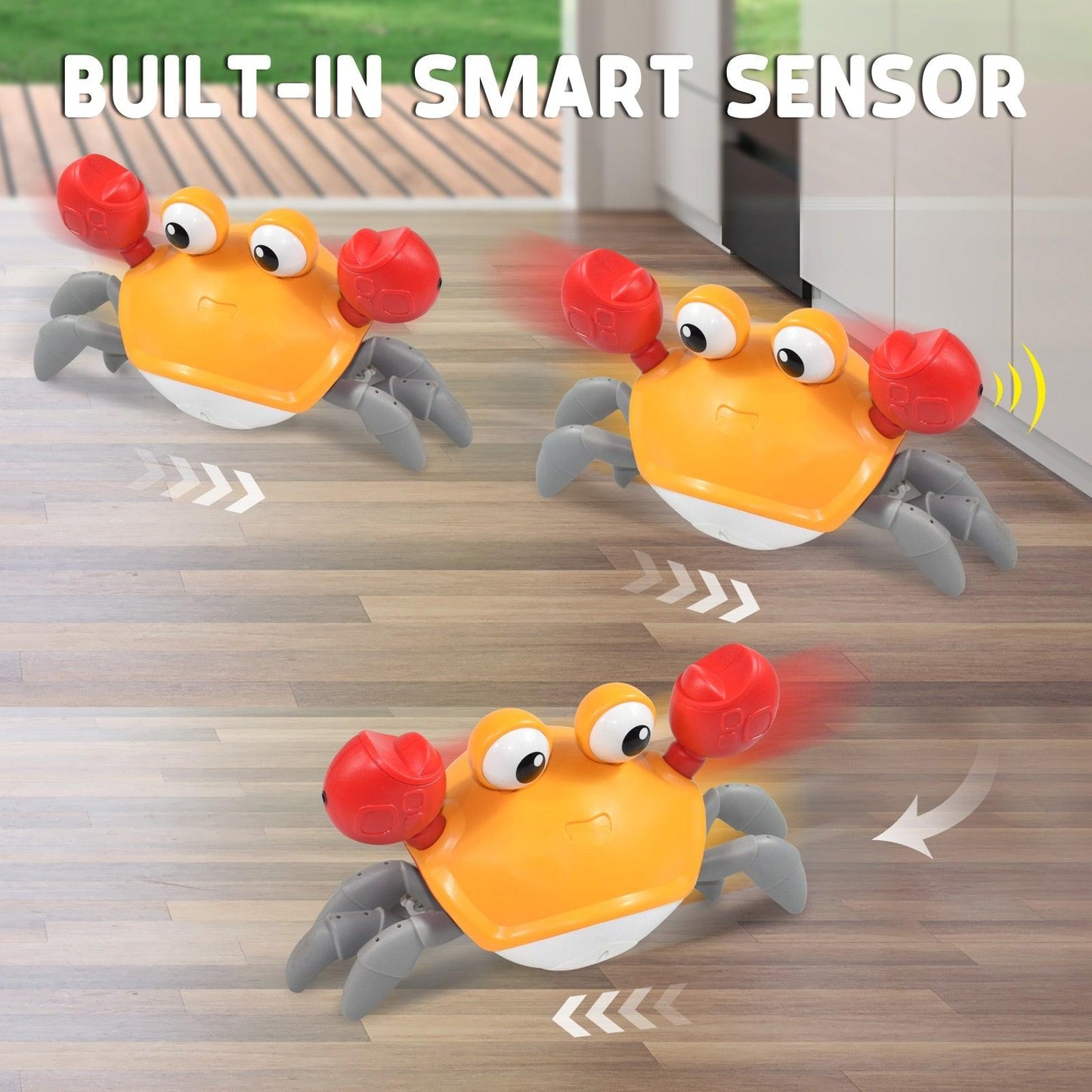Crawling Crab Baby Toy - Babyblush