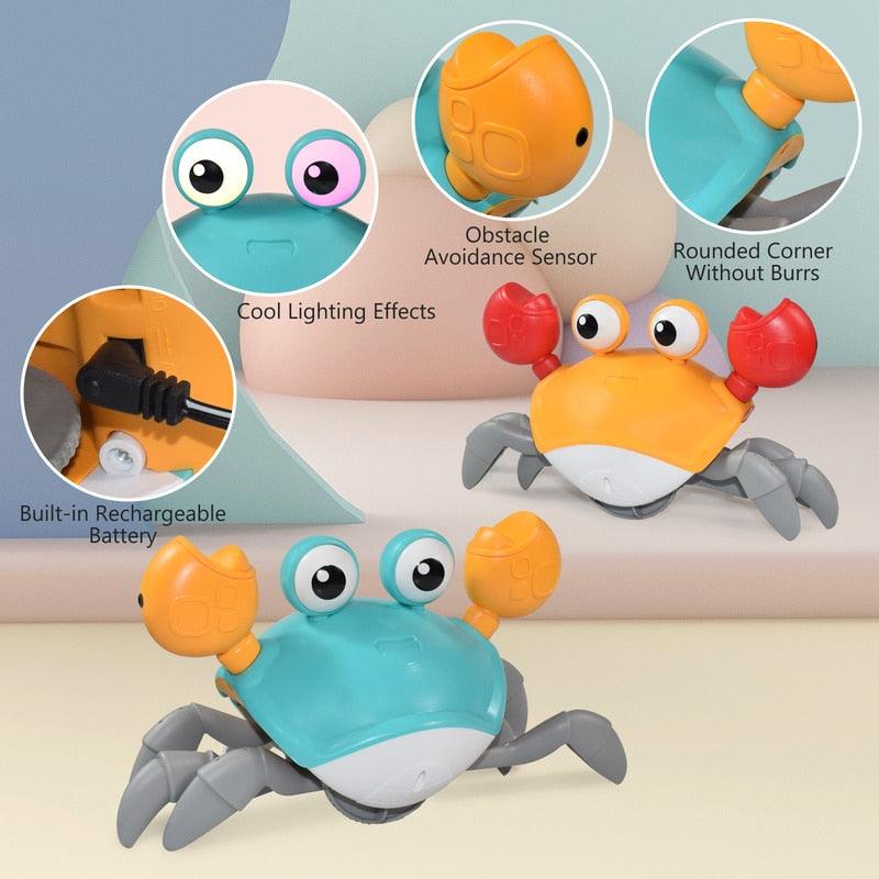 Crawling Crab Baby Toy - Babyblush