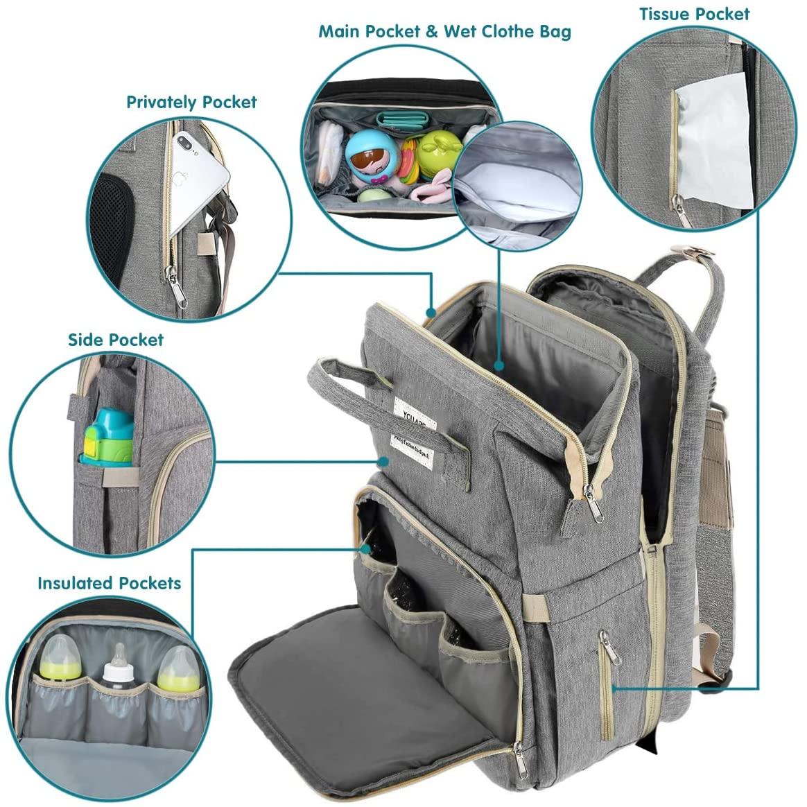 Diaper Baby Bag - Babyblush