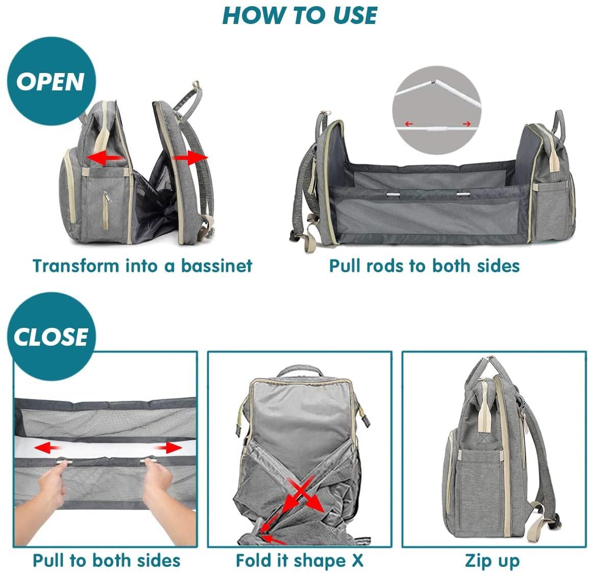 Diaper Baby Bag - Babyblush