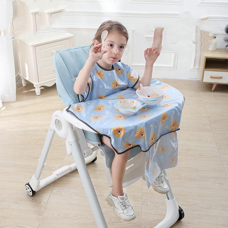 Dinner Sleeveless Bib Tray Baby Dirt-proof All-in-One - Babyblush