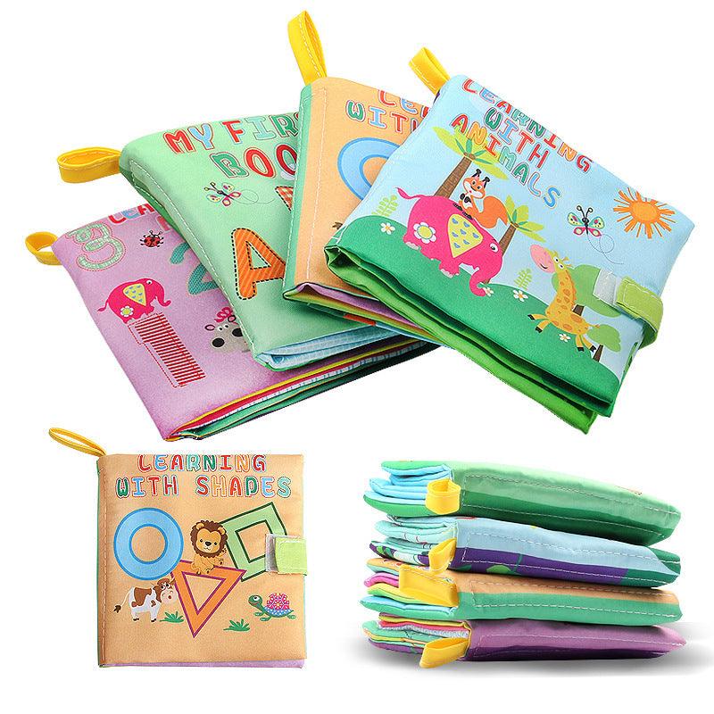 Early Education Baby Three-dimensional Cloth Book Toy - Babyblush