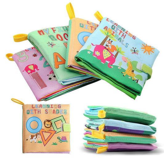 Early Education Baby Three-dimensional Cloth Book Toy - Babyblush