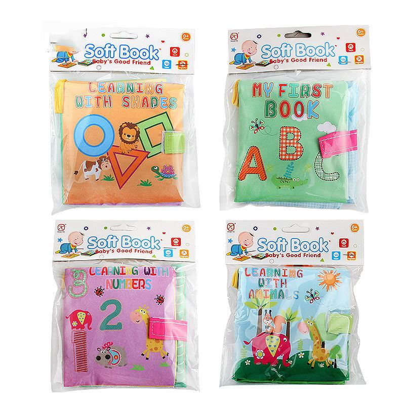 Early Education Baby Three-dimensional Cloth Book Toy - Babyblush