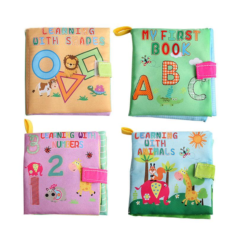 Early Education Baby Three-dimensional Cloth Book Toy - Babyblush