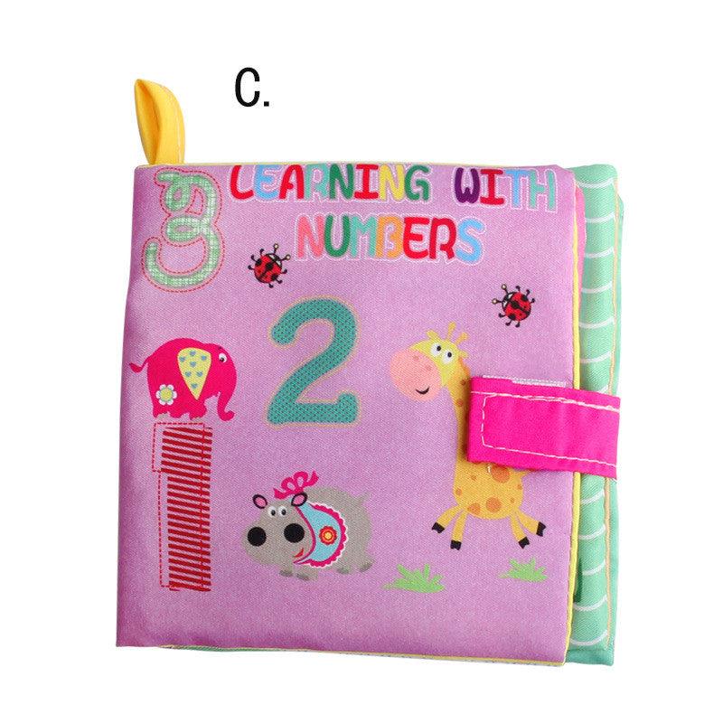 Early Education Baby Three-dimensional Cloth Book Toy - Babyblush